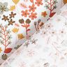 Bavlněný kreton Filigránské květiny – oranžová/bílá,  thumbnail number 4