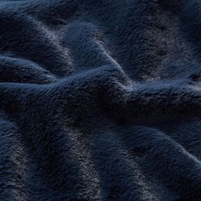 kvalitní jednobarevné umělé kožich – namornicka modr, 