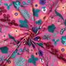Bavlněný popelín Meadow Flower digitální potisk | Nerida Hansen – pink/petrolejová,  thumbnail number 3