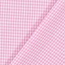 Bavlněný Vichy - 0,2 cm – růžová,  thumbnail number 3