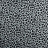 Viskózová látka Leopardí vzor – světle modra/černá,  thumbnail number 1