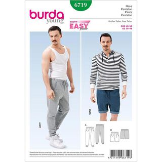 Kalhoty, Burda 6719, 