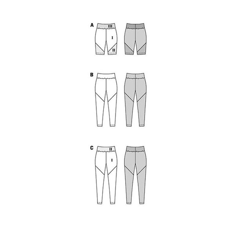 kalhoty | Burda 5850 | 34-48,  image number 11
