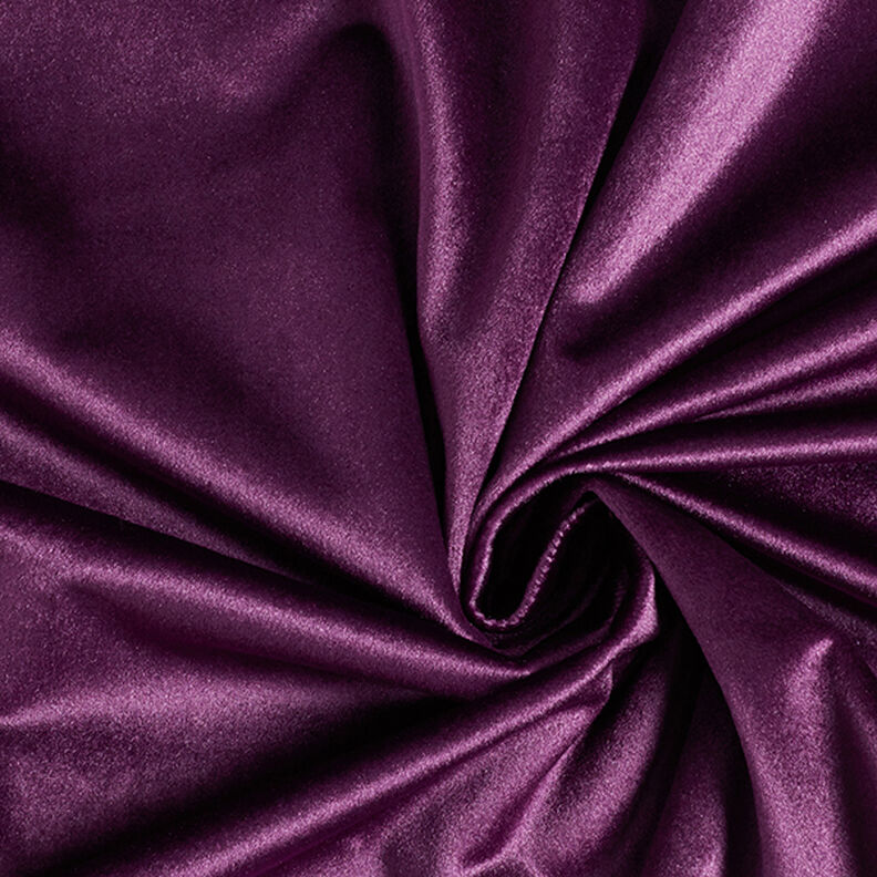 Dekorační látka sametová – světle fialova,  image number 1