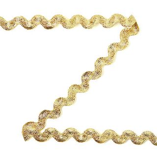 Hadovka lurexová [12 mm] - zlatá kovový, 