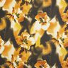 Šifon akvarelové květiny – bílá/kari žlutá,  thumbnail number 1