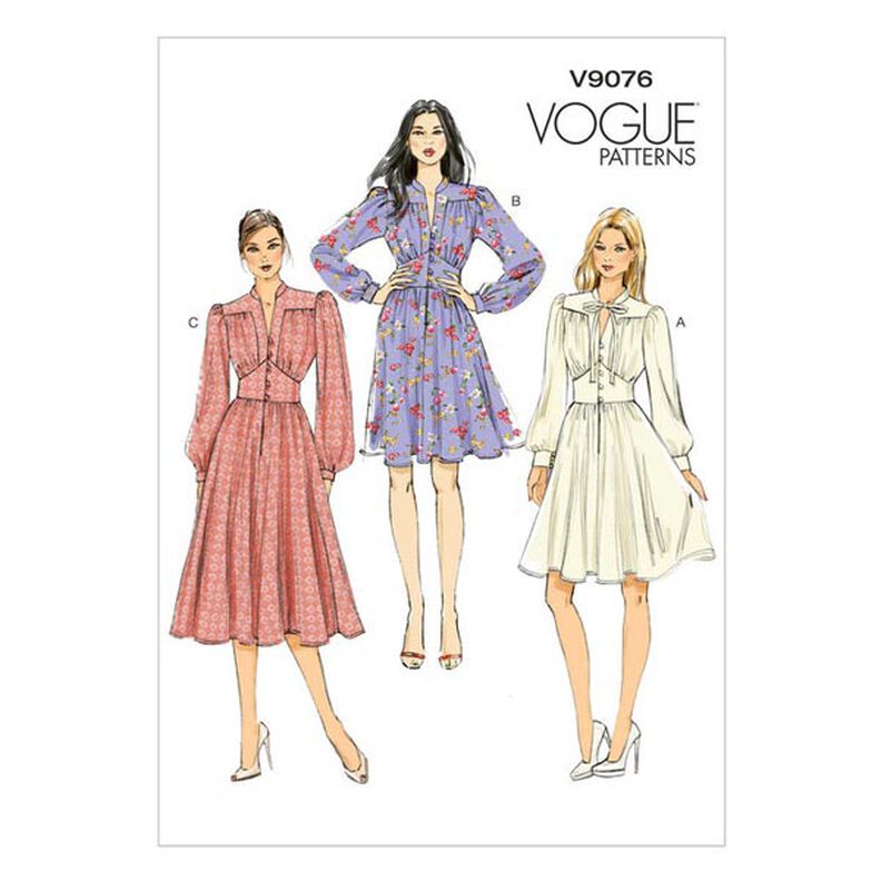 Šaty, Vogue 9076 | 32 - 48,  image number 1