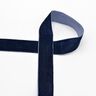 Sametová stužka [25 mm] – namornicka modr,  thumbnail number 1