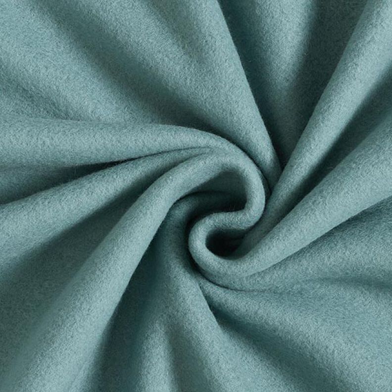 Bavlněný fleece Jednobarevné provedení – ocelová modr,  image number 1