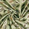 Viskózová tkanina Papaya – rákosove zelená/taupe (šedohnědá),  thumbnail number 3