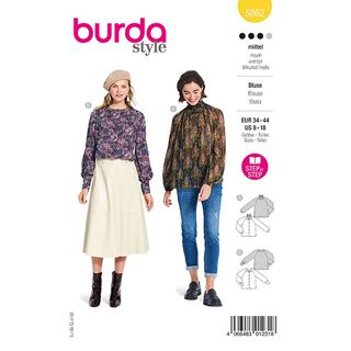 halenka | Burda 5862 | 34-44, 