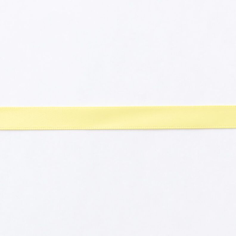 Saténová stuha [9 mm] – citrónově žlutá,  image number 1