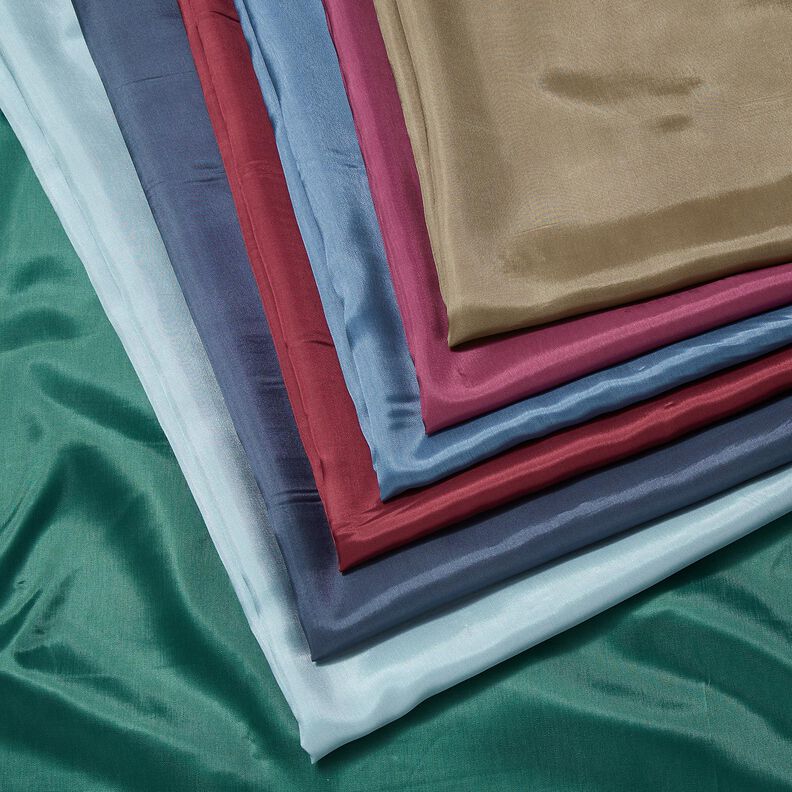 Acetátová podšívka Jednobarevné provedení – jalovcově zelená | Zbytek 70cm,  image number 4