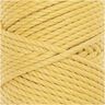 Makramé příze Creative Cotton Cord Skinny [3mm] | Rico Design - hořčicove žlutá,  thumbnail number 2