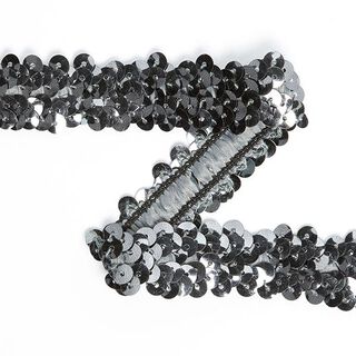 Elastický pajetkový prýmek (20mm) 11 starostarostříbrná kovový, 