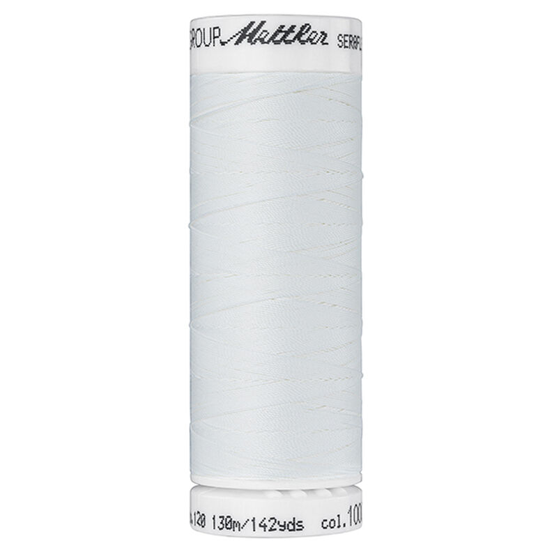 Šicí nit Seraflex pro elastické švy (1000) | 130 m | Mettler – vlněná bílá,  image number 1