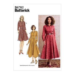 Šaty, Butterick 6702 | 40-48, 