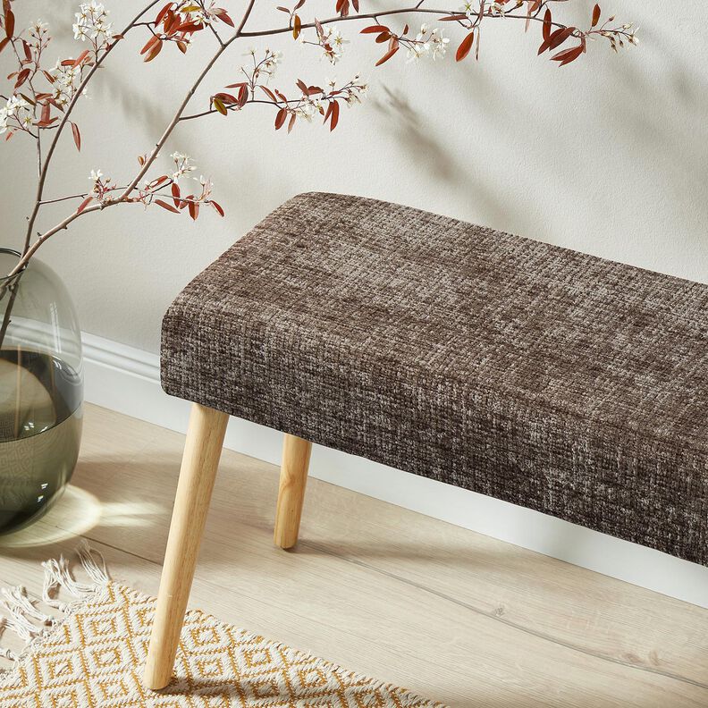 Čalounická látka Žinylka Jednobarevné provedení – taupe (šedohnědá),  image number 5