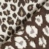 Čalounická látka Žakár Leopard – kremová/sasanková,  thumbnail number 4
