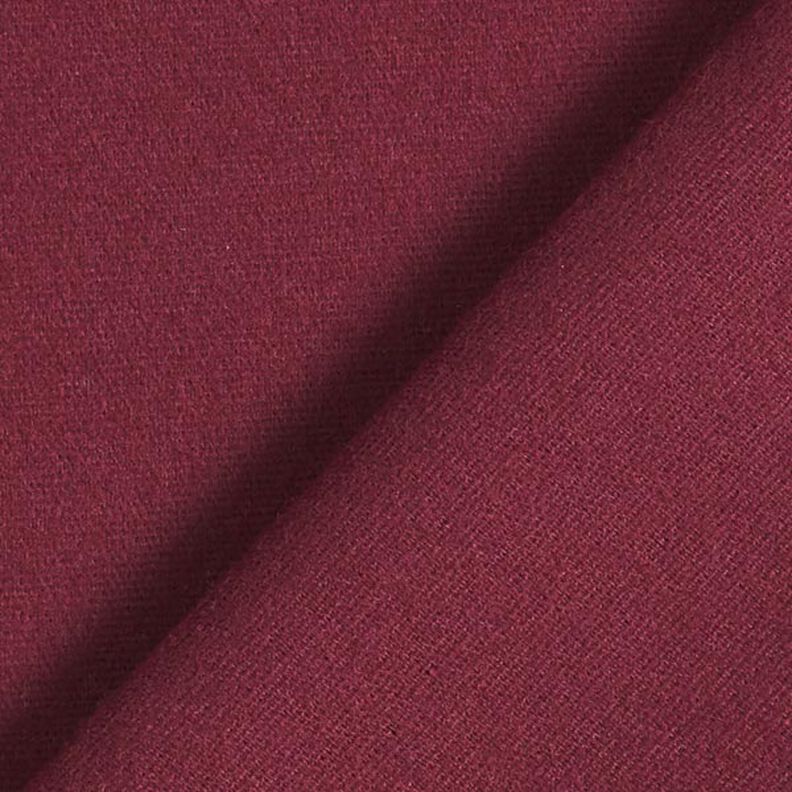 Bavlněný flanel Jednobarevné provedení – burgundská červená,  image number 4