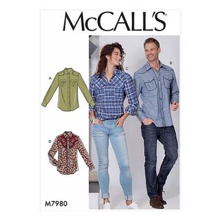 Košile, McCall‘s 7980 | 34-42, 