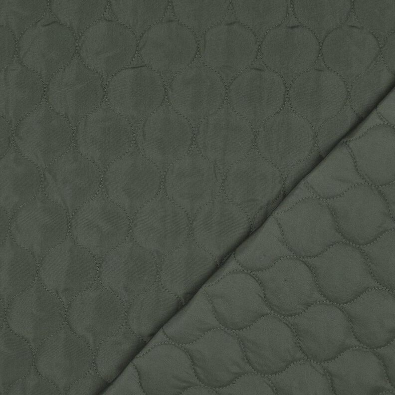 Prošívaná látka Kruhový vzor | Poppy Fabrics – tmavá borovice,  image number 4