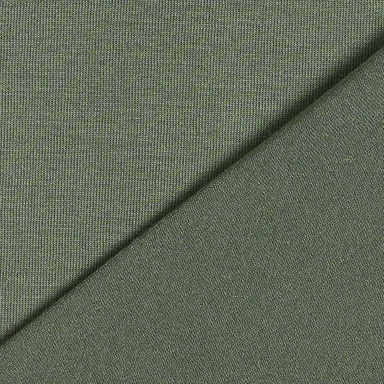 Tencel Modalový žerzej – khaki,  image number 3