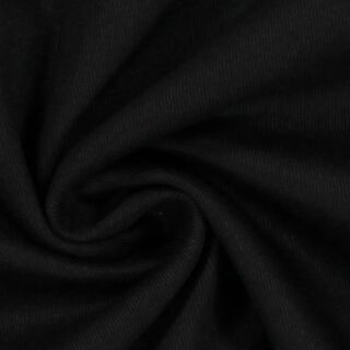 Bavlněný kepr stretch – černá, 