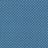 Povrstvená bavlna Malé puntíky – džínově modrá,  thumbnail number 1