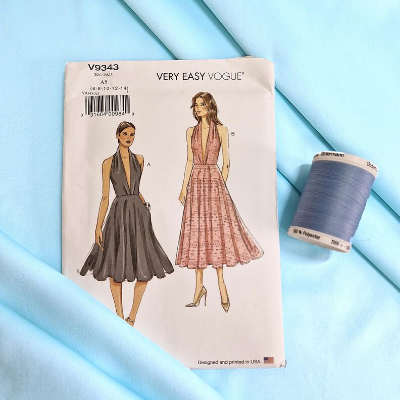 Šaty, Vogue 9343 | 40 - 48,  image number 5