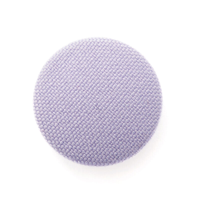 Potažený knoflík, Classic Poly – pastelove šeříková,  image number 1