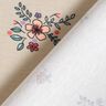 GOTS Bavlněný žerzej rozptýlené květiny | Poppy Fabrics – mandlová,  thumbnail number 4