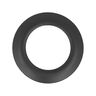 Záclonový kroužek se zacvakávacími očky, matný [Ø 40mm] – černá,  thumbnail number 1