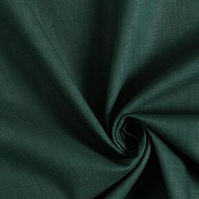 Lněná látka Ramie mix medium – tmavě zelená, 
