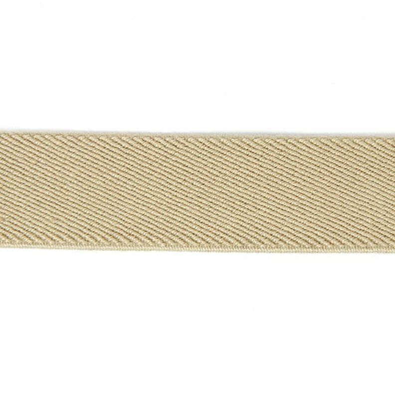 Gumová stuha Basic - béžová,  image number 1