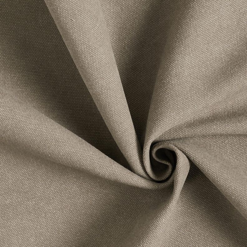 Dekorační látka Plátno voskovaný – taupe (šedohnědá), image number 1