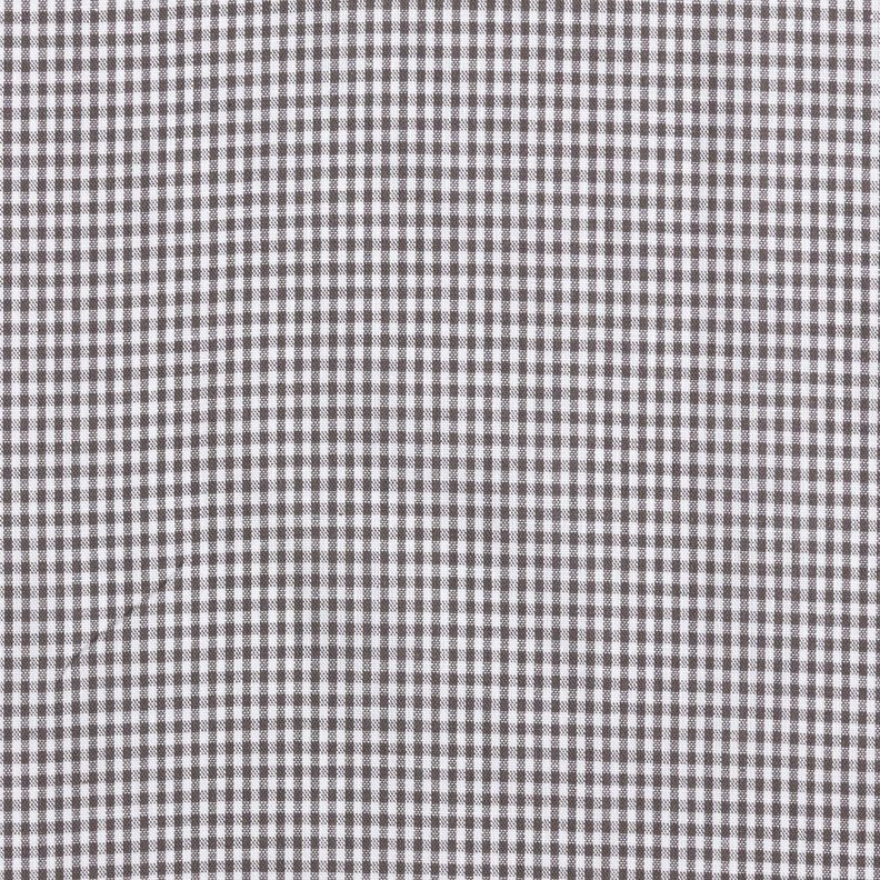 Bavlněný popelín Mini kostka – kamenná šedá/bílá,  image number 1