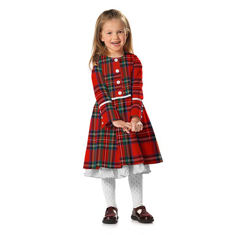 Skotská kostka tartan – kostka velká – červená,  image number 6