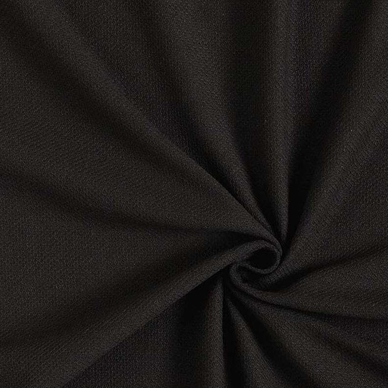 Bavlna Piqué Uni – černá,  image number 1