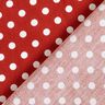 Bavlněný popelín Polka Dots – terracotta/bílá,  thumbnail number 4