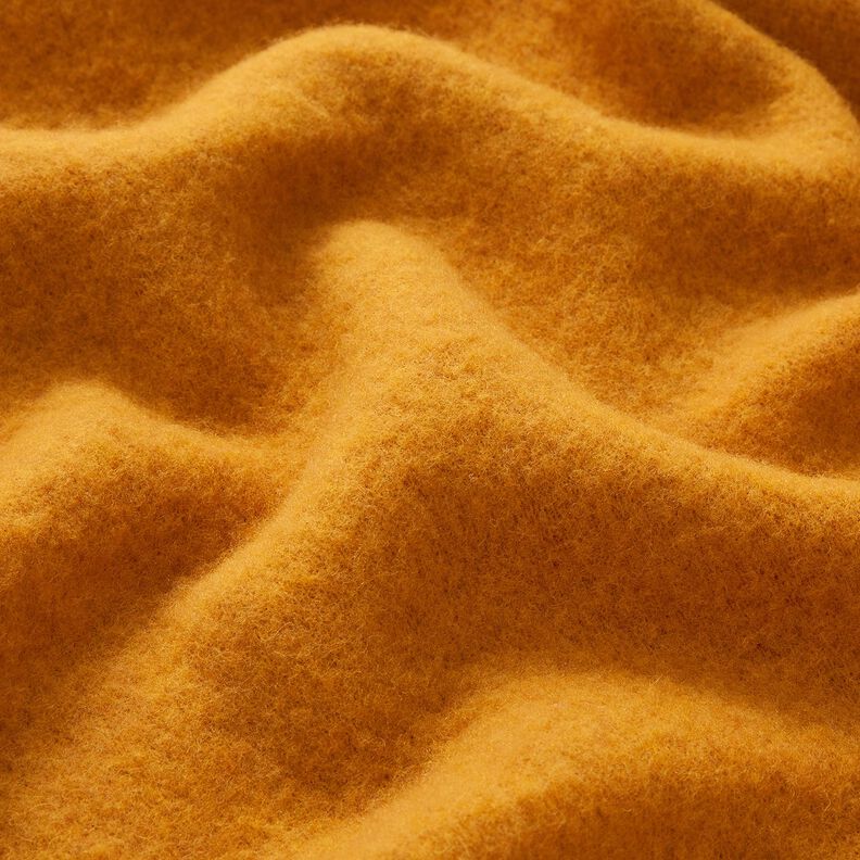 Vlněný fleece z čisté ovčí vlny Jednobarevné provedení – hořčicove žlutá, image number 2