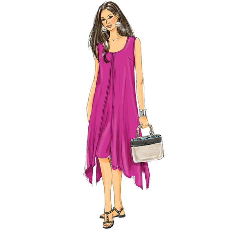 Top|Šaty|Kalhoty, Butterick 5655|44 - 50,  image number 4