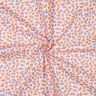 GOTS Bavlněný popelín Rozsypané kvítky | Poppy Fabrics – přírodni/broskvově oranžová,  thumbnail number 4