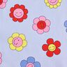 Povrstvená bavlna Veselé květiny | Poppy Fabrics – baby modra/růžová,  thumbnail number 7