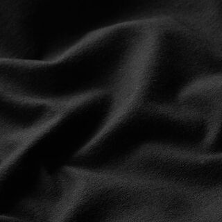 Bavlněný flanel Jednobarevné provedení – černá, 