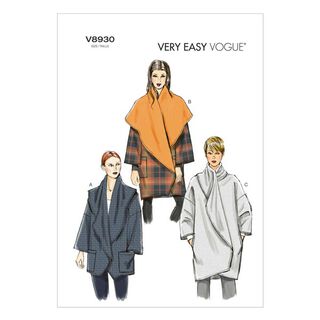 Kabát|Bunda, Vogue 8930 | 42 - 50, 