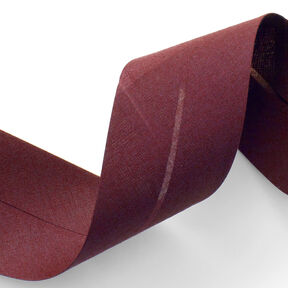 Šikmý proužek Polycotton [50 mm] – bordó, 