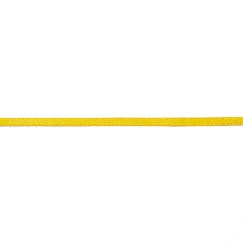 Saténová stuha [3 mm] – sluníčkově žlutá,  image number 1