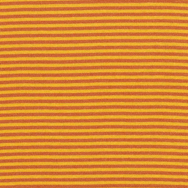 Náplety – hadicový úplet Úzké proužky – terracotta/žlutá,  image number 1