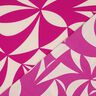 Strečová látka na halenku s geometrickým vzorem | Poppy Fabrics – purpurová/cashew (béžová),  thumbnail number 4